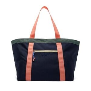 PINK Navy, Pink, Green, Cream, & Blue Tote Bag